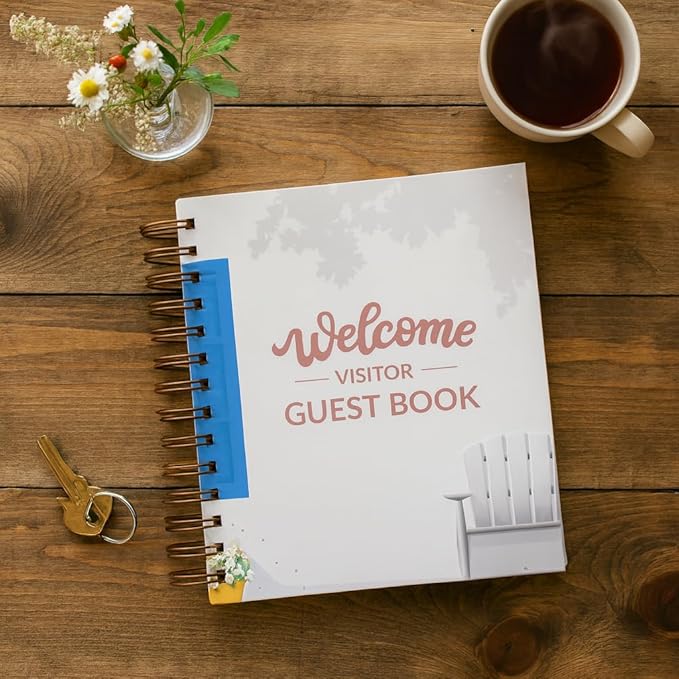 Paper 'n Such Guest Book for Rental House - Image 8