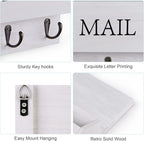 DLQuarts Mail Organizer with Key Holder - Image 4