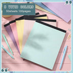 Fuutreo 8 Pcs 8.5'' x 11'' Colored Legal Pad Writing Pads Narrow Ruled 50 - Image 3