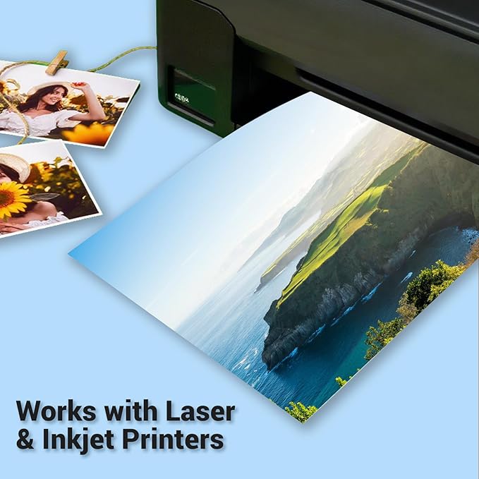 Cardstock Paper, 120 Sheets Card Stock, 200GSM Thick Printer Paper 8.5x11 - Image 5