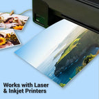 Cardstock Paper, 120 Sheets Card Stock, 200GSM Thick Printer Paper 8.5x11 - Image 5