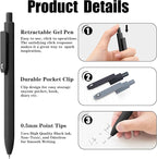 Piochoo Gel Pens, Note Taking, School Supplies, Cute Office Pens - Image 3