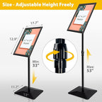 VAIIGO 11"x17" Pedestal Poster Sign Holder Stand - Image 5