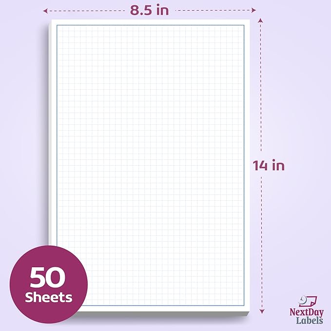 Graph Paper Pad for Blueprint Drawings, Engineering Drawing, and Planning - Image 2