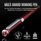 Scriveiner Deep Crimson Red Fountain Pen - Image 2