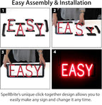 SpellBrite ENTRANCE Sign | Directional Sign - Image 5