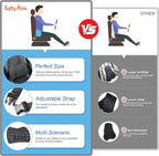Lofty Aim Memory Foam Lumbar Support Cushion Relieves Lower Back Pain Car Seat - Image 9