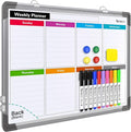 Small Weekly Calendar Dry Erase Whiteboard by ABERLLS