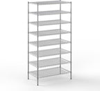 Regal Altair 24" Deep x 42" Wide x 86" Height Wire Shelving Kit | 8-Tier | NSF by Regal+Altair