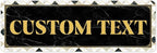 Custom Sign, Custom Street Sign, 11 Font Colors, 13 Font Styles, 4 Hole Options by MySignCenter