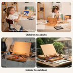 djar tabletop sketchbox art easel with storage & on a desk or shelf
