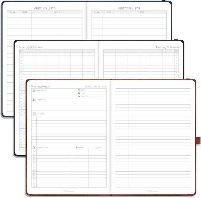 EMSHOI Meeting Notebook for Work - Image 4