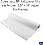 Helix - Sketch & Tracing Paper Roll - 18 Inch by 50 Yards - Transparent - Image 3