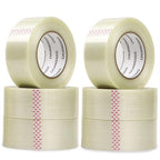 CHUANGSEED 6-Pack Mono Filament Strapping Tape 6.2mil x 2Inch x 60yds Commodity - Image 6