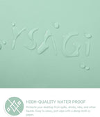 YSAGi Non-Slip Leather Desk Pad, Waterproof Laptop Computer Desk Keyboard Mat - Image 4