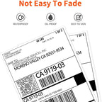 JADENS Direct Thermal Shipping Label, 4x6-350 Labels, Commercial Grade - Image 4
