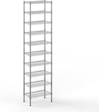 Regal Altair 14" Deep x 24" Wide x 96" Height Wire Shelving Kit | 10-Tier | NSF by Regal+Altair