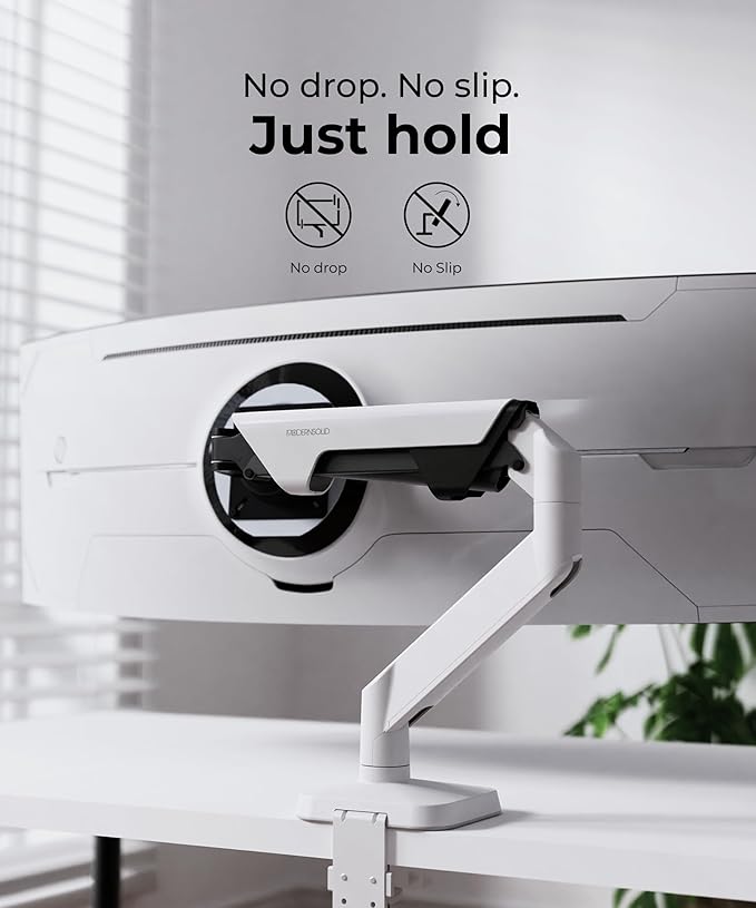 Modernsolid Heavy Duty Monitor Arm Desk Mount - Image 4