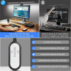 ShineTech LED Desk Lamp for Home Office, 5000K Bright Double Head Architect - Image 8