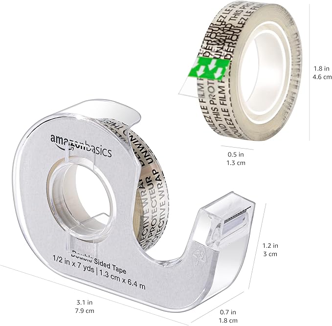 Amazon Basics Double Sided Refillable Permanent Tape - Image 3