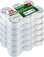HERKKA Clear Packing Tape, 36 Rolls Heavy Duty Packaging Tape