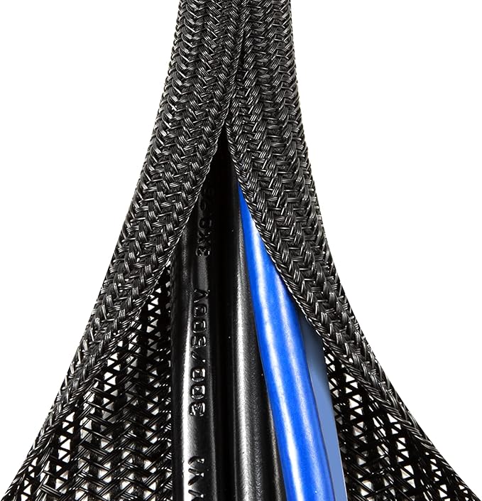 AGPTEK Cable Sleeve Cover, 25ft - Image 9