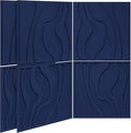 BUBOS Large Acoustic Panels, Self-Adhesive Sound Absorbing Panels Decorative by BUBOS