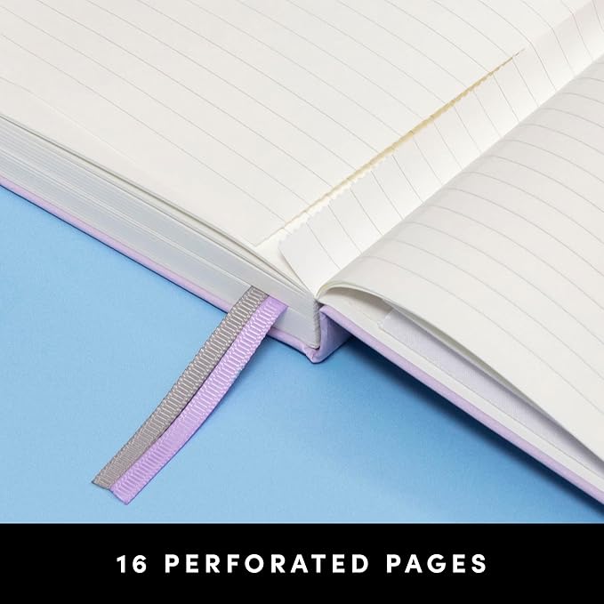 PAPERAGE Lined Journal Notebook, 252 Pages, Medium 5.6 in x 8 in - Image 6