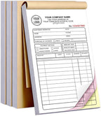 Custom Invoice Book with Logo 50 Set Personalized Receipt Books Customized by Unknown