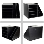 PAG Wood Desktop File Holder Organizer Mail Sorter - Image 3