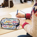 Pardick Pencil Case，Dinosaurs Cute Big Capacity Pencil Pouch Coin Pouch - Image 7
