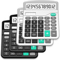 Splaks 4 Pack Standard Functional Desktop Calculator by SPLAKSCALCULATOR