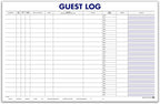 Guest Log Book for Automotive Dealerships – Customer Sign-in Tracking Log – 17" by Unknown