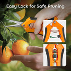 GROWNEER 1 Packs 6.5 Inch Pruning Shears Gardening Hand Pruning Snips Gardening - Image 6
