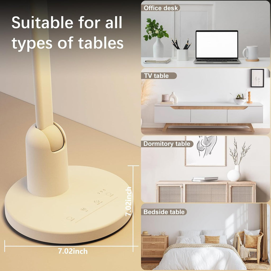 kitloo desk lamps for home office with stable, package contents