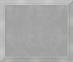 Amanti Art Silver Framed Magnetic Board 47x55 Oversize Vision Board by AmantiArt