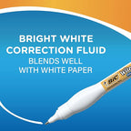 BIC Wite-Out Brand Shake 'n Squeeze Correction Pen, 8 ML Correction Fluid - Image 6