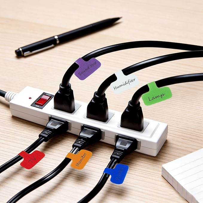 POMELUNE Cable Labels, Organization, Electronics Computers - Image 4