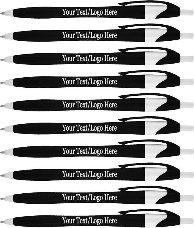 SyPen Personalized Pens With your Custom Logo or Text-500 Pack Bulk-for by Sypen