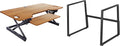 Rocelco 46" Large Height Adjustable Standing Desk BUNDLE by Rocelco