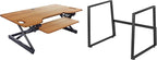 Rocelco 46" Large Height Adjustable Standing Desk BUNDLE by Rocelco