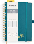 POPRUN Spiral Dotted Journal Notebook, by POPRUN