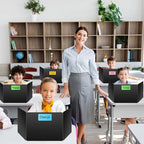 30 Pack Black Desk Dividers for Students, Privacy Shields Folder for Students - Image 7