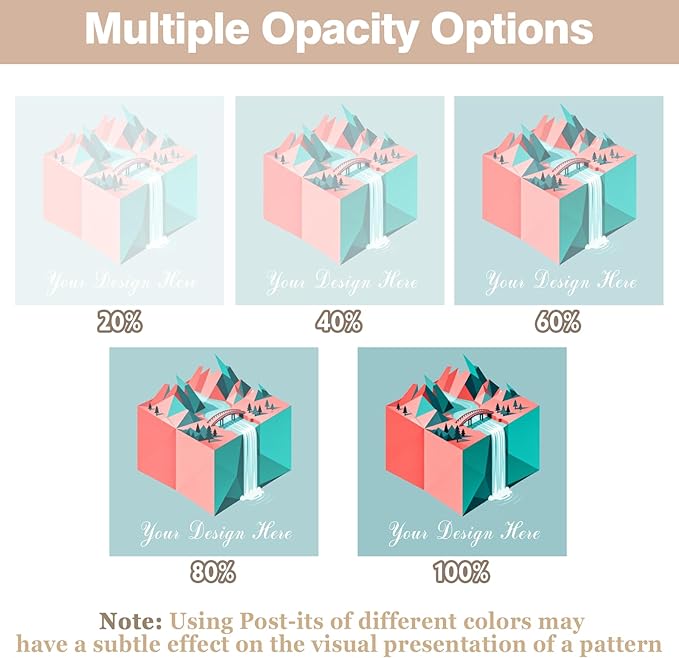 Personalized Sticky Notes Bulk 3-500 Pack – 3"x3" Custom Notepads Promotional - Image 7