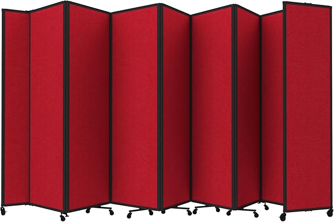 Versare Room Divider 360 Portable Wall Partition | Folding Panels | Large by VERSARE