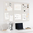 Neatsure Large Cork Board for Wall, 6 Panels Felt Tiles Tack Push Pin Board for - Image 2
