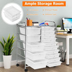 GLACER 15 Drawers Rolling Cart, Storage Cart - Image 6