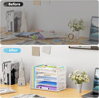 Marbrasse 5-Tier Desk Organizer - Image 5