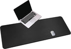 CENNBIE Leather Desk Mat, Extended Non-Slip Mouse Pad, Waterproof PU Leather by CENNBIE
