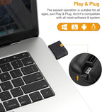 Presentation Remote with Air Mouse Function, Wireless Presenter Clicker RF - Image 5